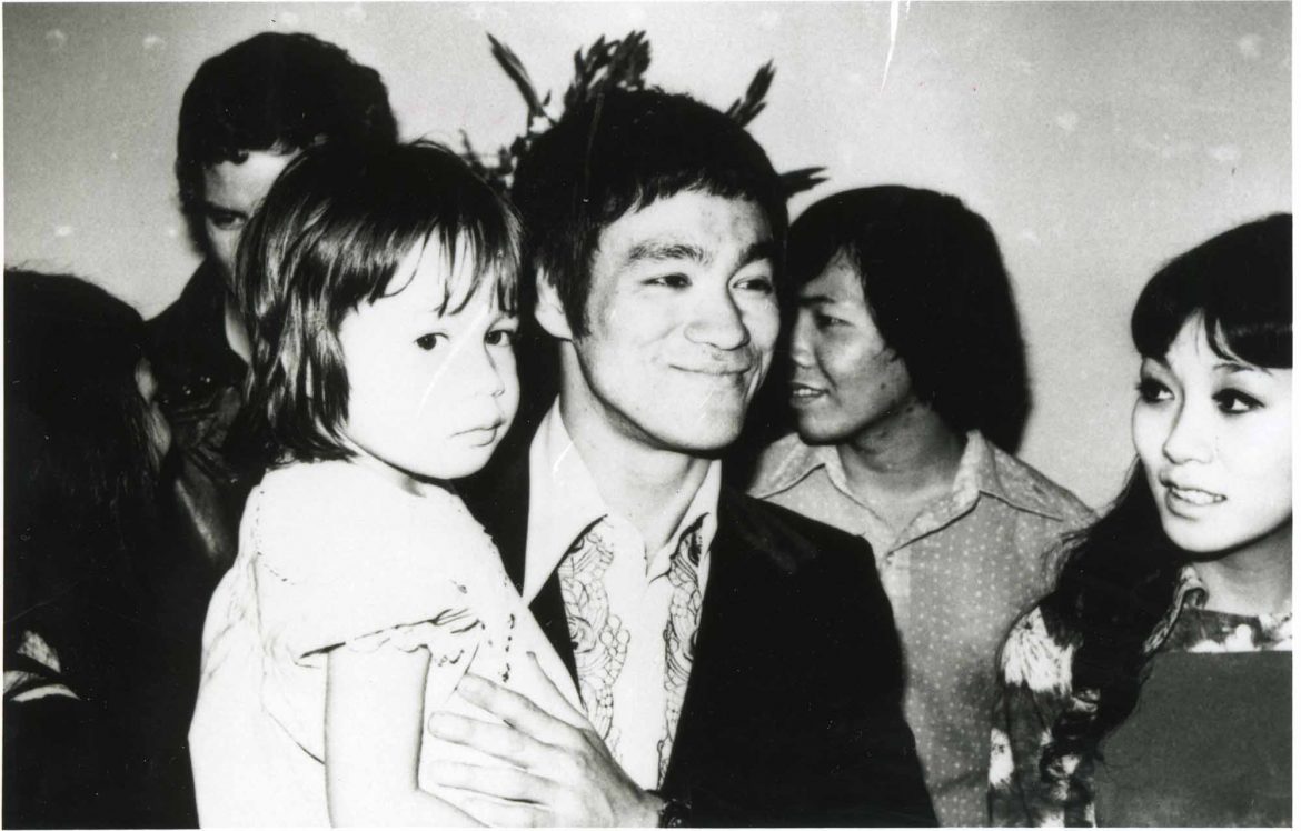 Bruce Lee and daughter Shannon Lee